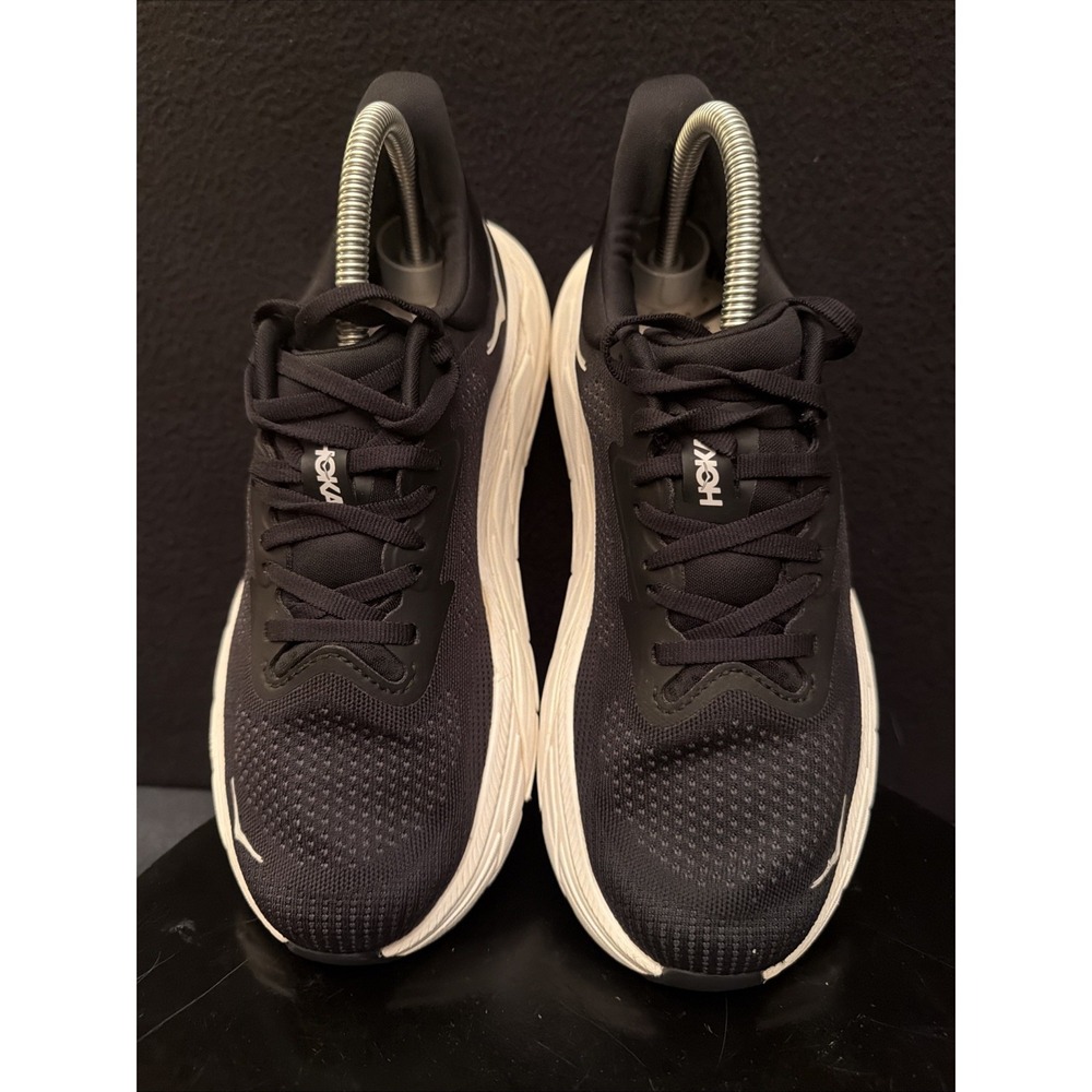 HOKA one one  ARAHI 7  Black Athletic Men's Running Shoes Size 7.5B